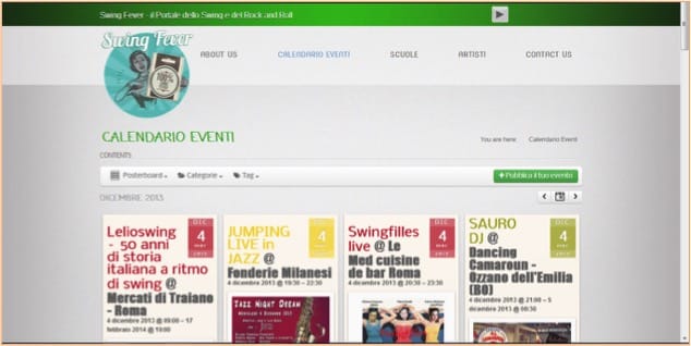 Swing Fever – Il sito – Edizione 201