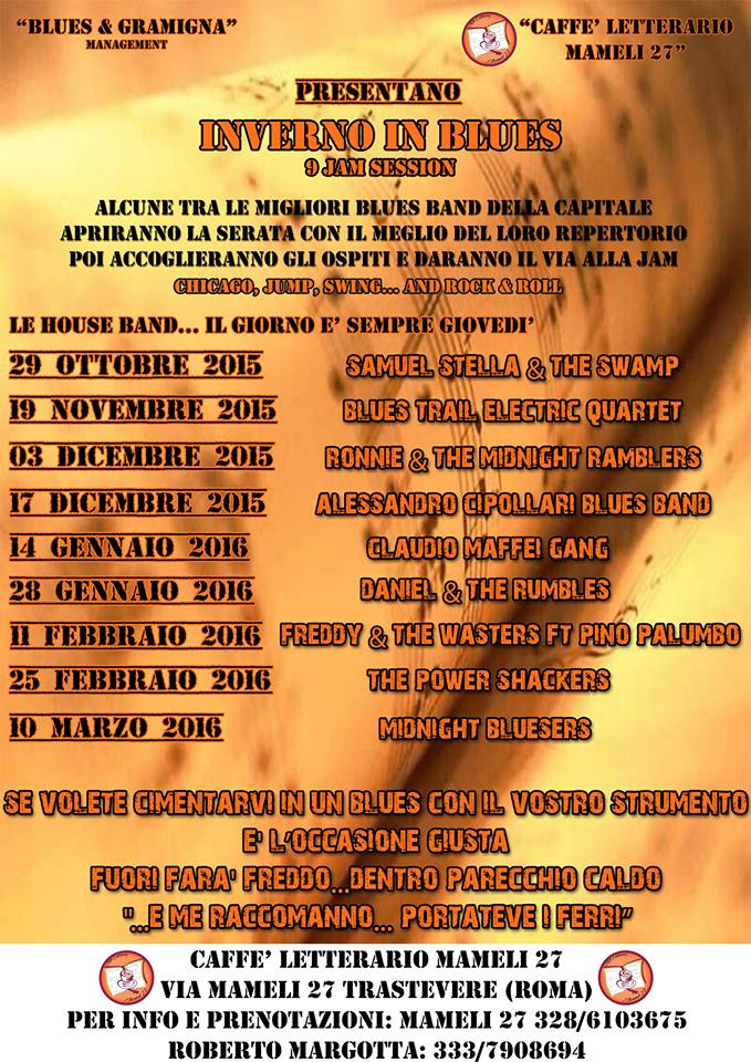 Open Jam Session Blues@Mameli27