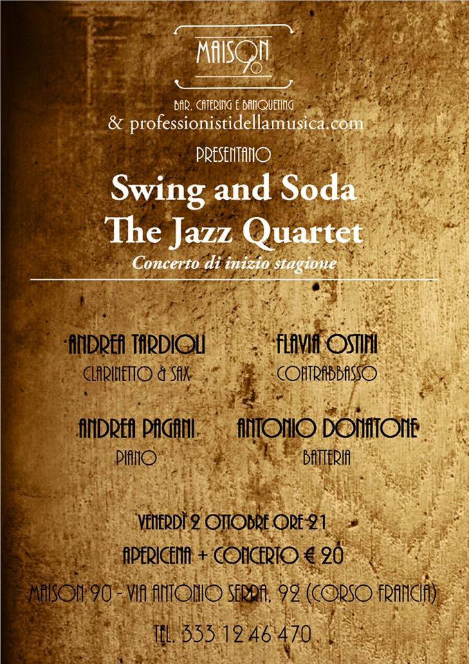Swing&Soda THE Jazz Quartet