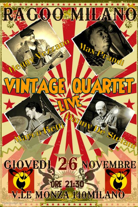 Vintage Quartet live