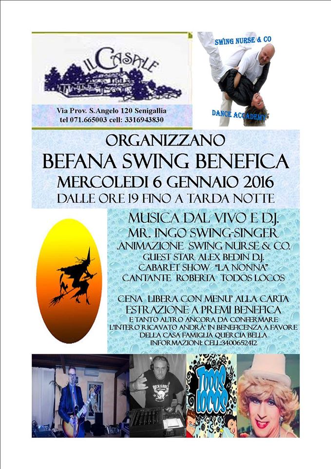 Befana benefica swing 2016