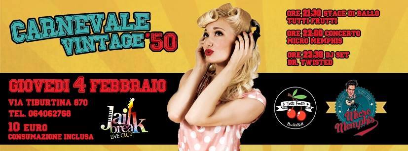 Carnevale Vintage Anni '50
