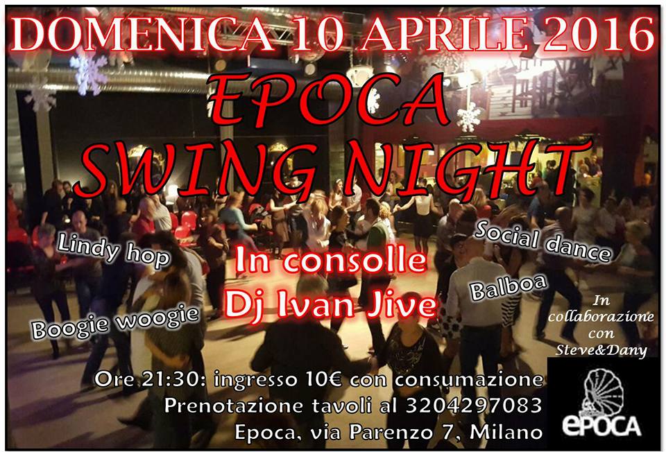 Epoca Swing Night