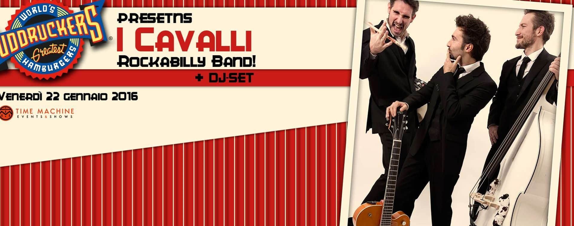 Fuddruckers present: I Cavalli.