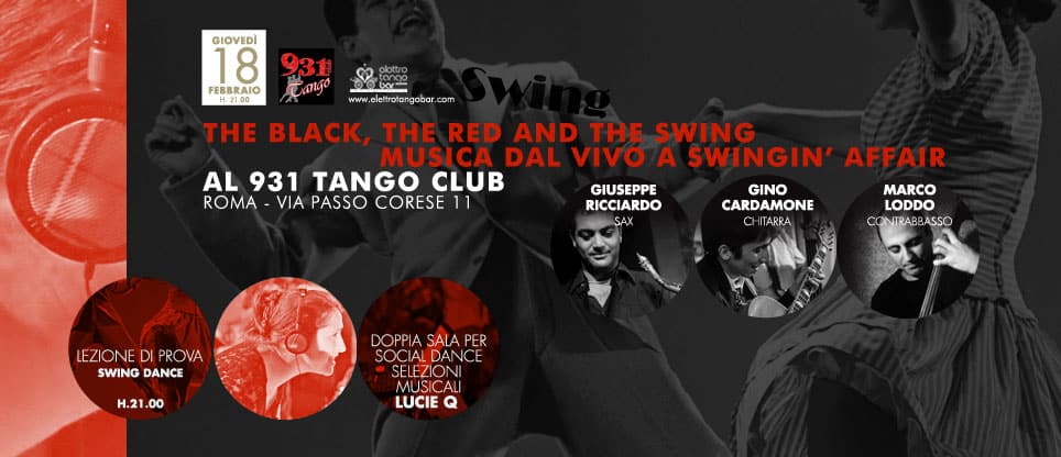 The Black, the Red and the Swing