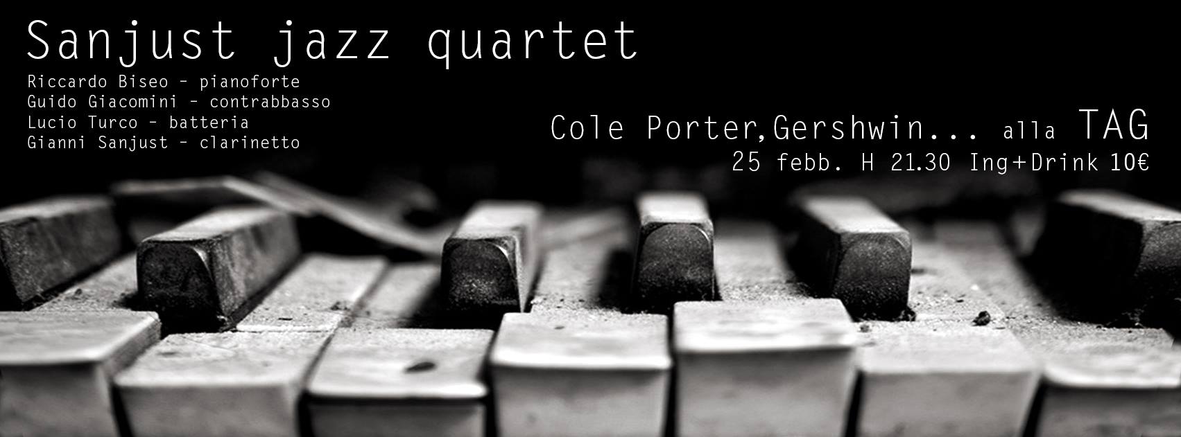 Sanjust Jazz Quartet | Swing alla TAG