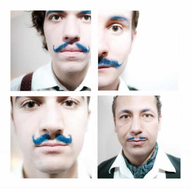 Blue Moustache