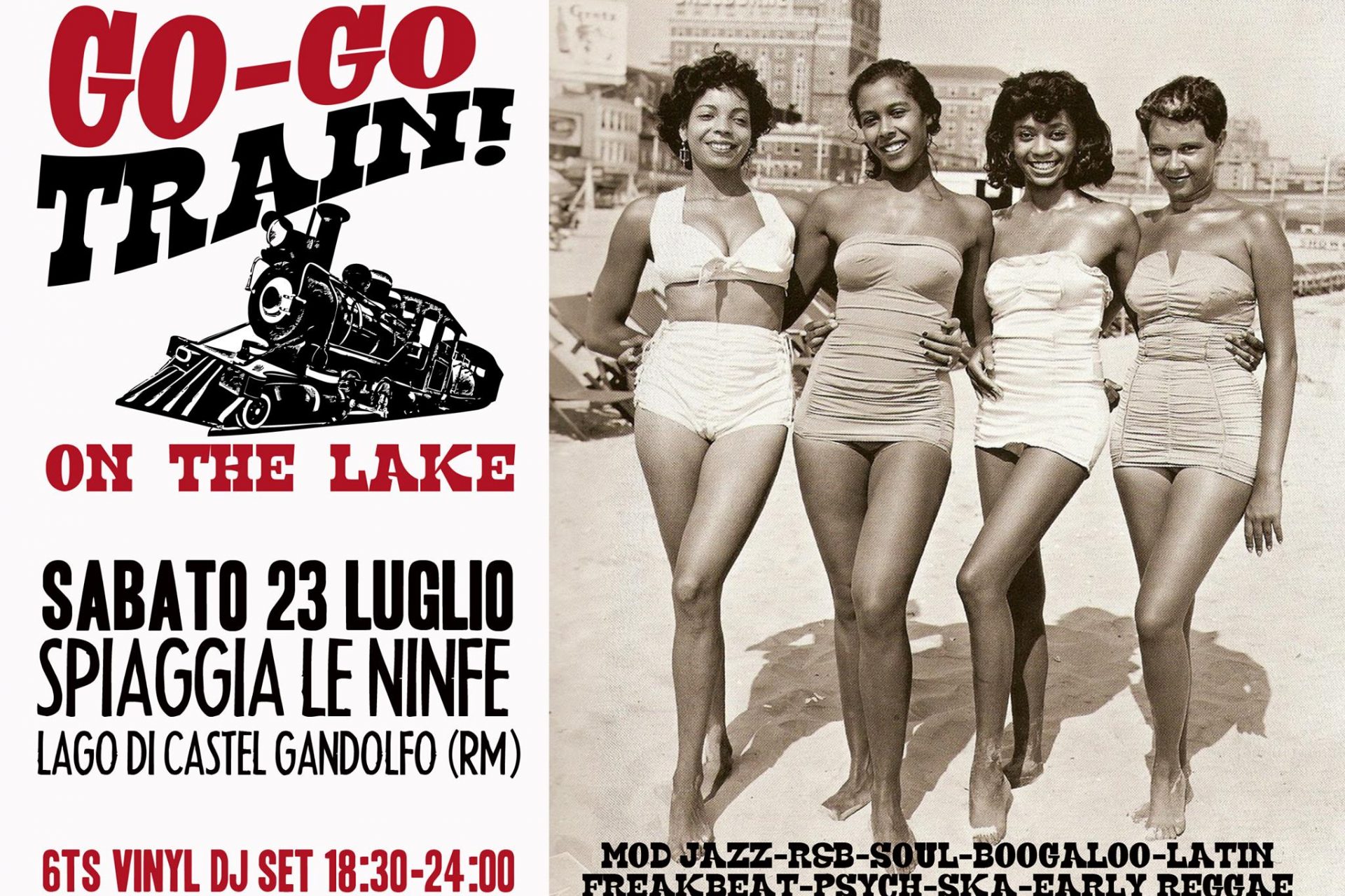 Go-Go Train on the Lake
