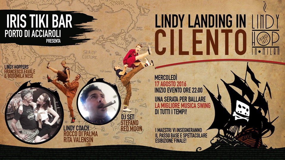 Lindy landing in Cilento