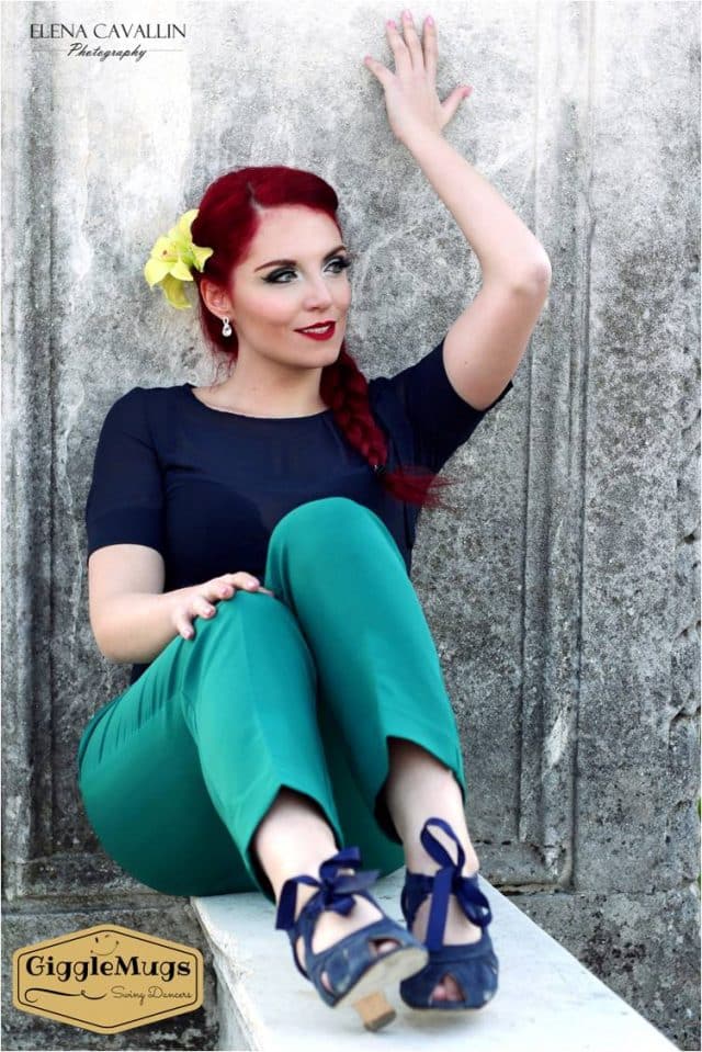 Foto di Sara Vianello. Corsi Swing Padova, Lezioni private: Sara Vianello - Swing Fever.