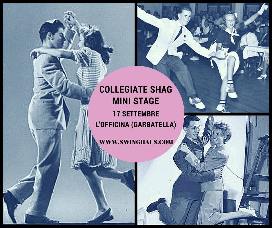 Collegiate Shag Mini Stage Evento Roma