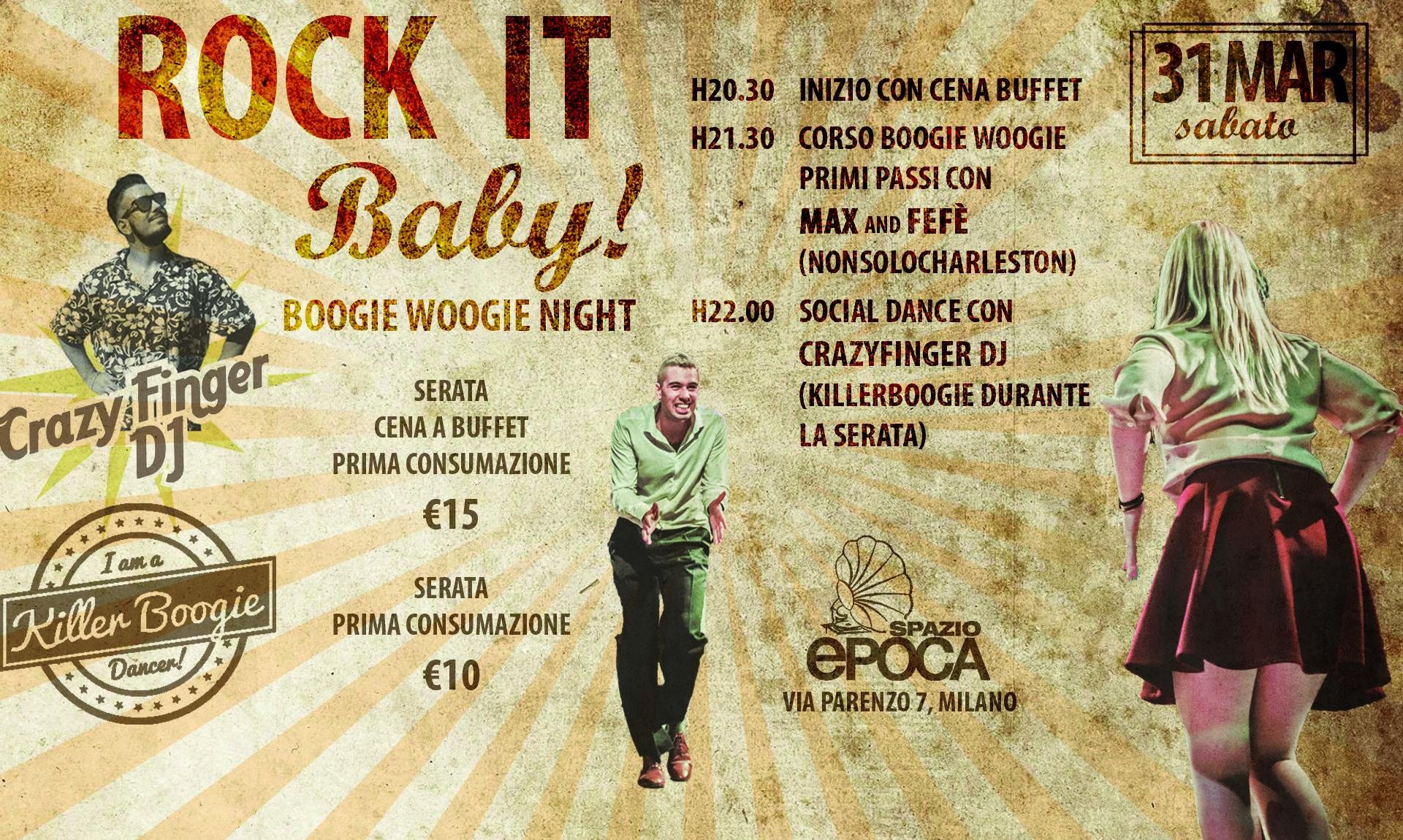 Evento Swing Milano Swing Fever