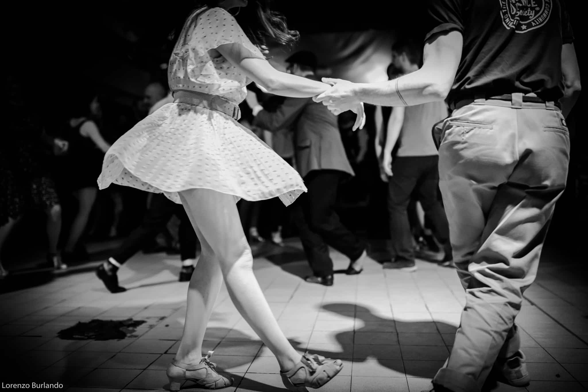Social dance dei Bologna Swing Dancers