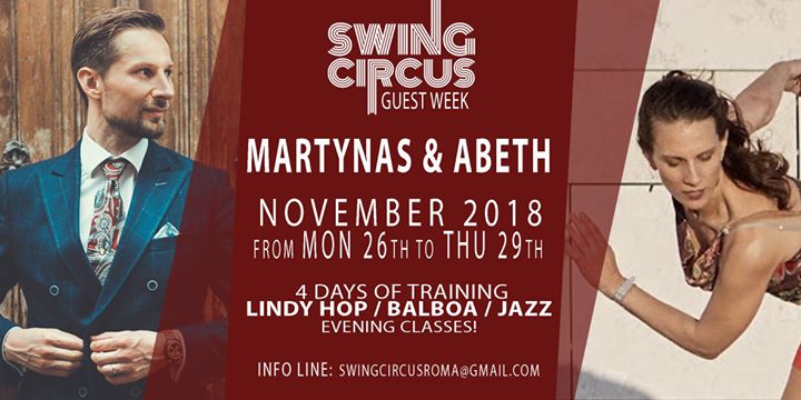 Swing Circus Guest Week / Training Con Martynas & Abeth