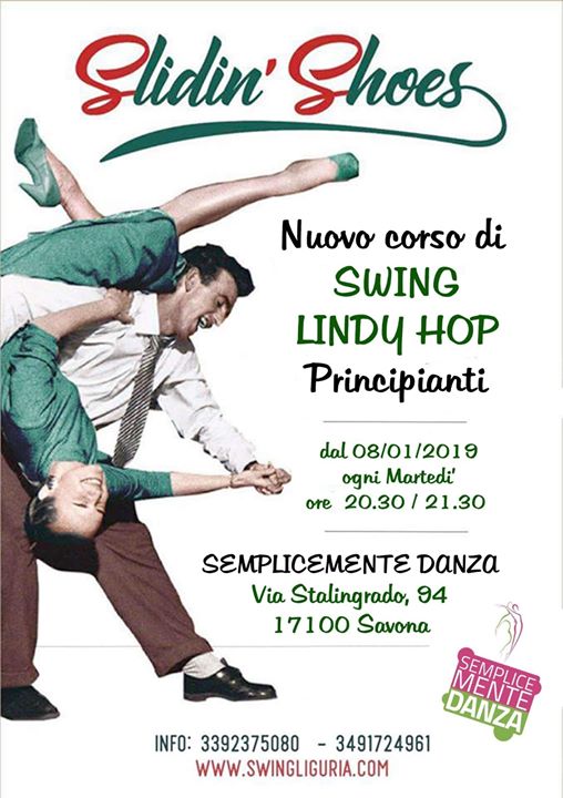 Nuovo Corso LINDY HOP Principianti Semplicemente Danza