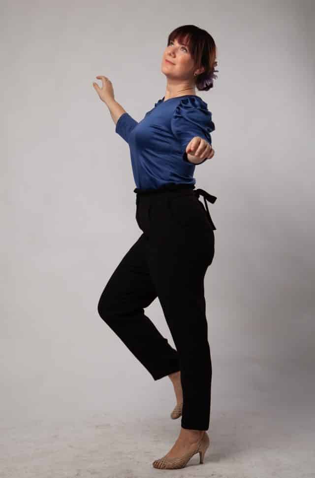 Foto di Francesca Baldini. Corsi Swing Ancona, Lezioni private: Francesca Baldini - Swing Fever