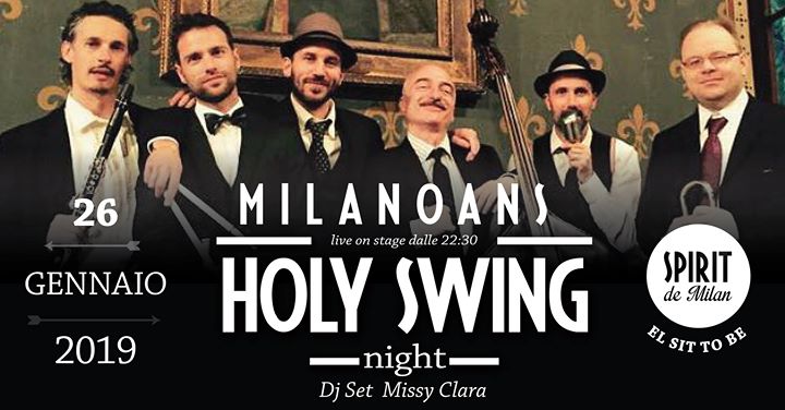 HOLY SWING Night – Milanoans