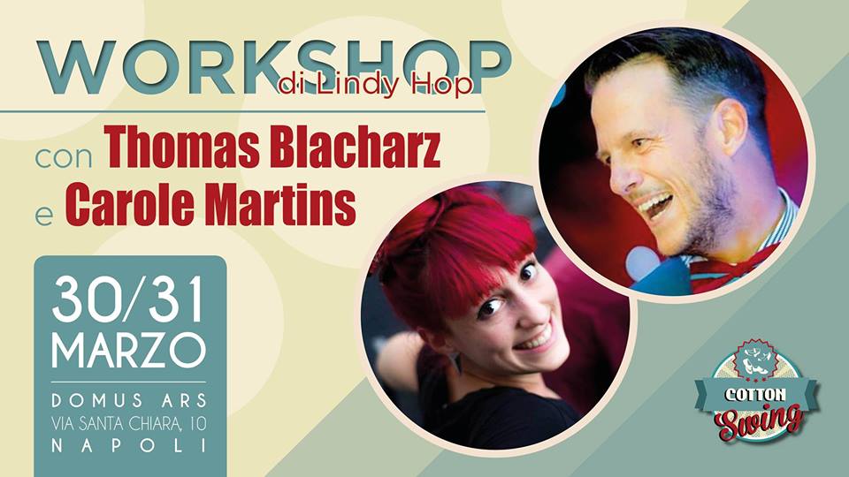 Lindy Hop Workshop with Thomas Blacharz & Carole Martins