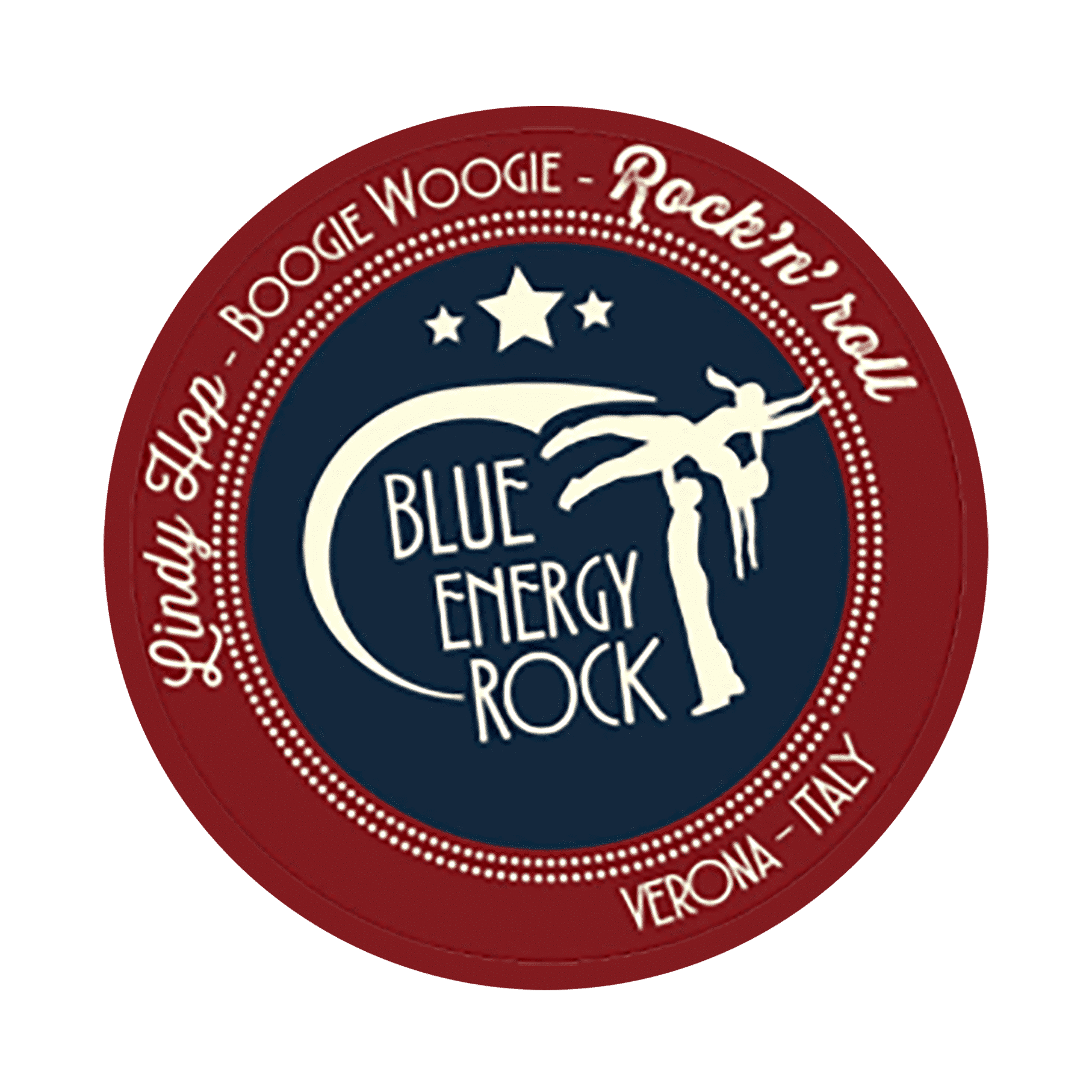 Logo di Blue Energy Rock. Corsi Swing Verona e provincia. Blue Energy Rock. Scuole di ballo Swing Verona. Swing fever