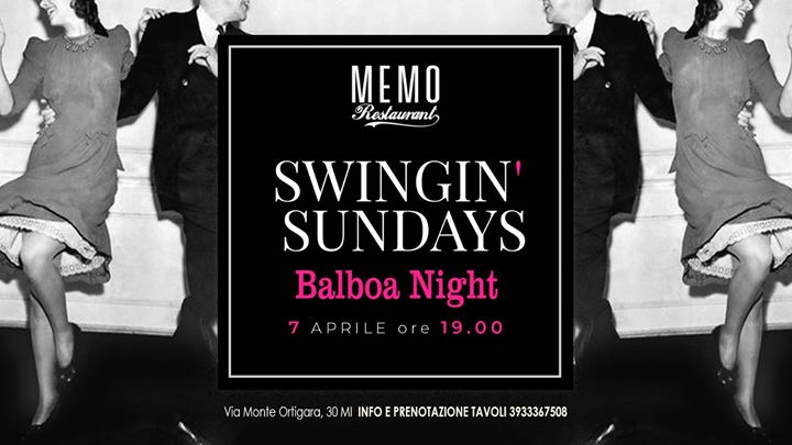 Swingin’ Sundays – Balboa Night