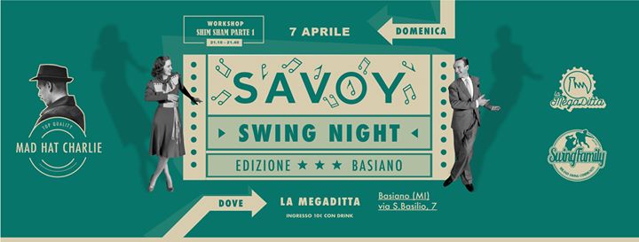 Savoy Swing Night Ediz.Basiano 7 Aprile 2019