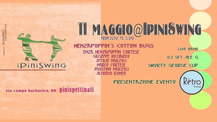 11 Maggio@iPiniSwing