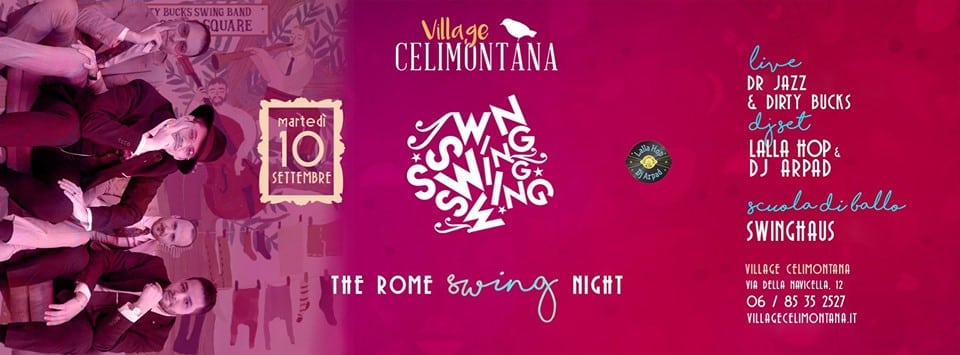 Swing Swing Swing 10 Settembre – Eventi Swingfever
