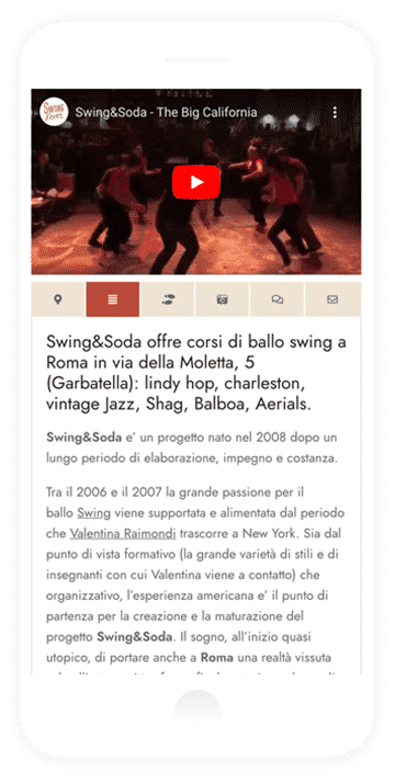 Pagina Scuola Descrizione Schermata Pagina Scuola Descrizione