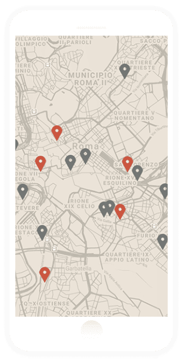 Schermata Screen Mappa