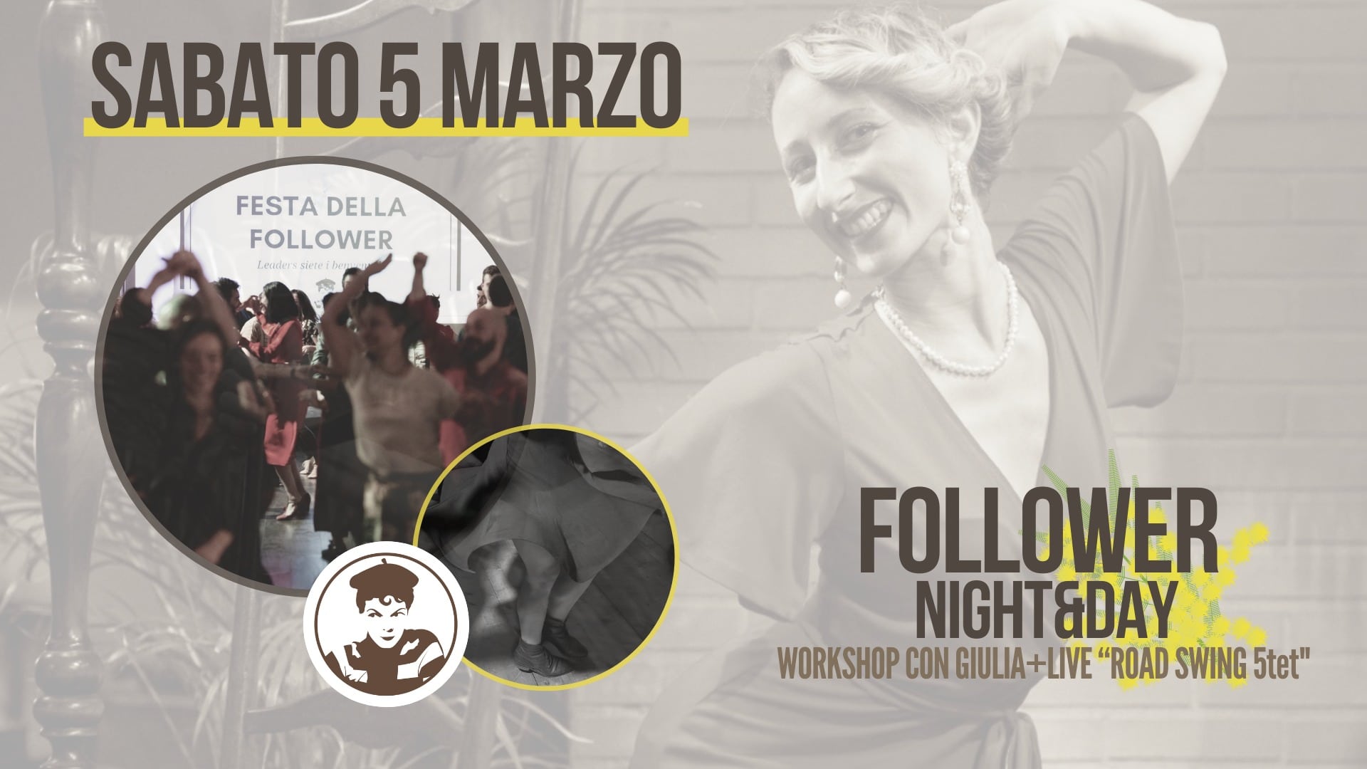 Follower Night&day | Workshop + Live Road Swing Band 5tet