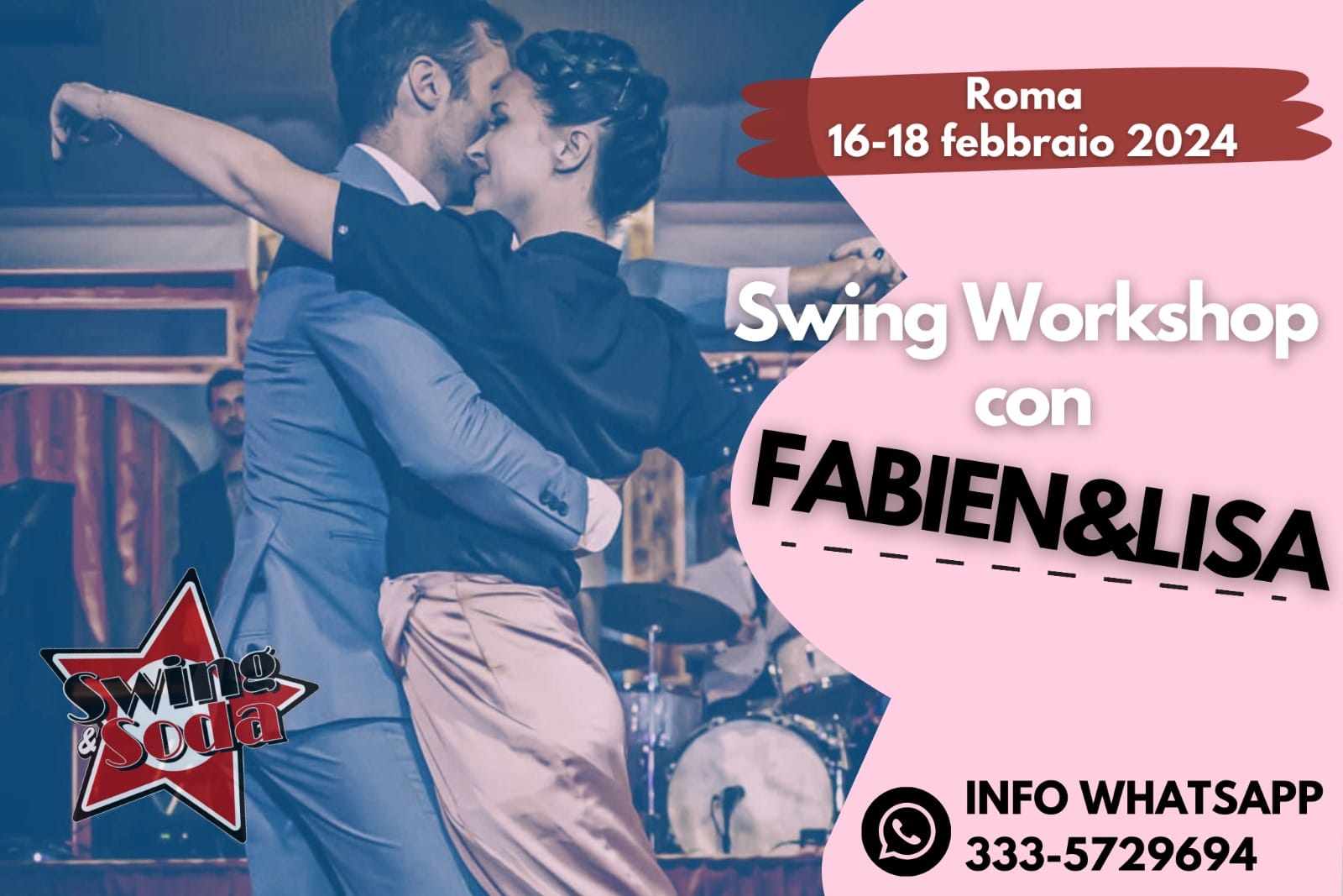 Swing Workshop With Fabien & Lisa