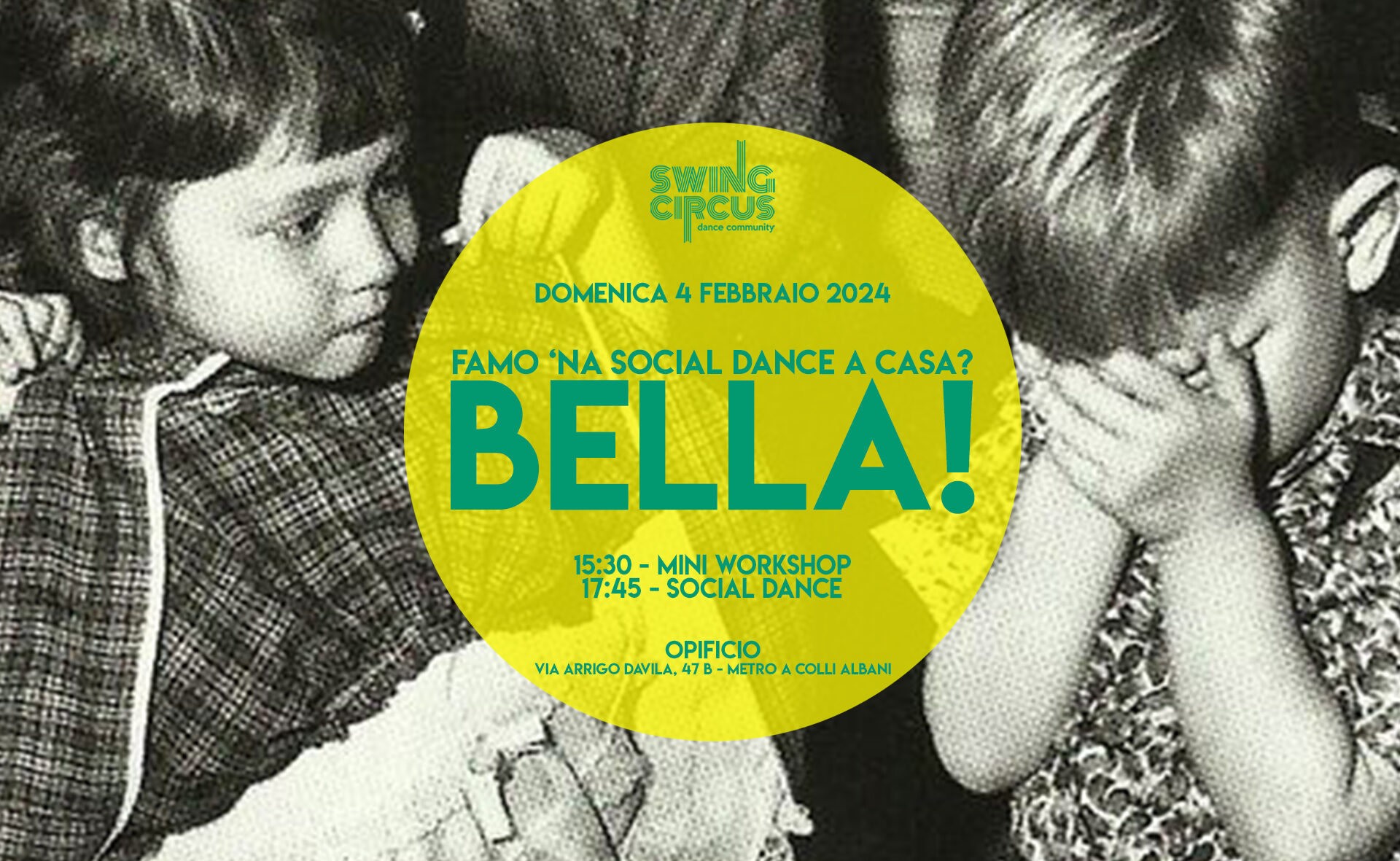 Bella! La Famo 'na Social Dance A Casa?