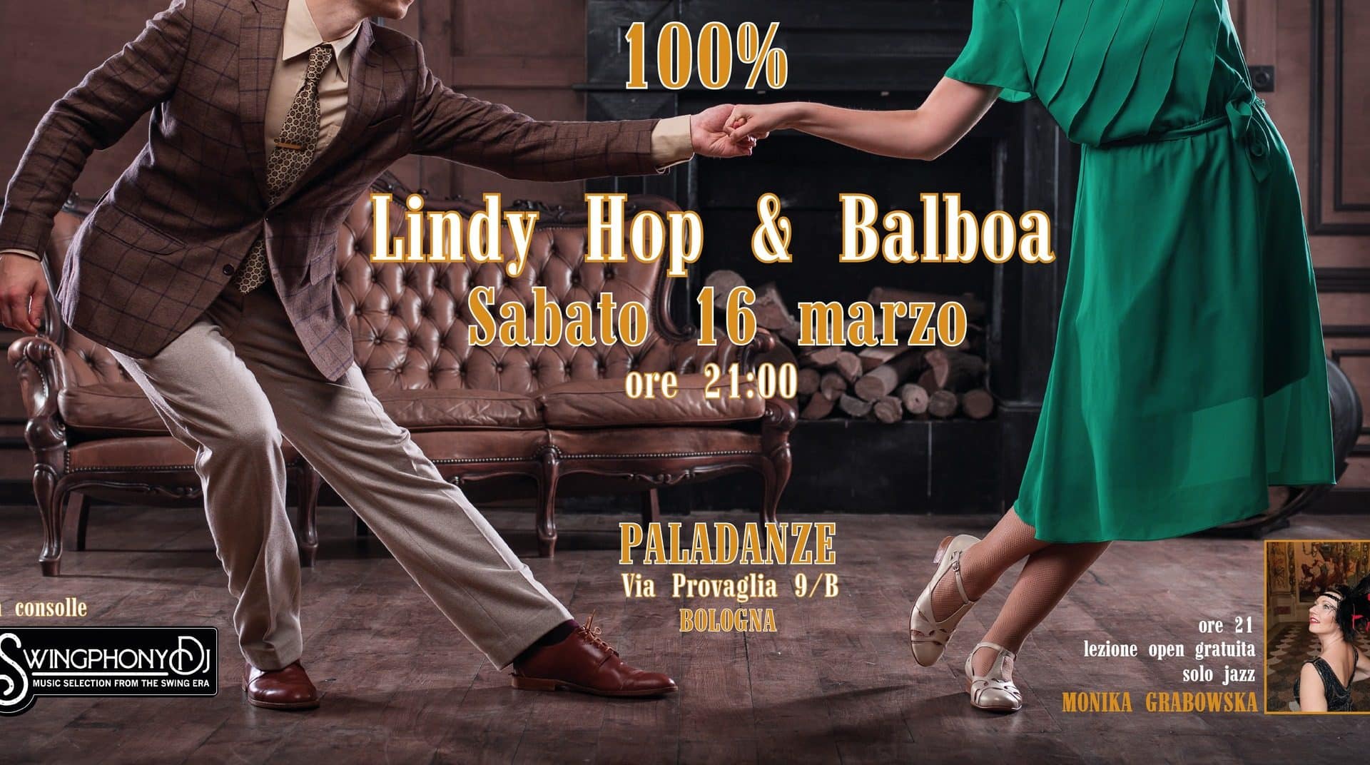 100% Lindy Hop & Balboa