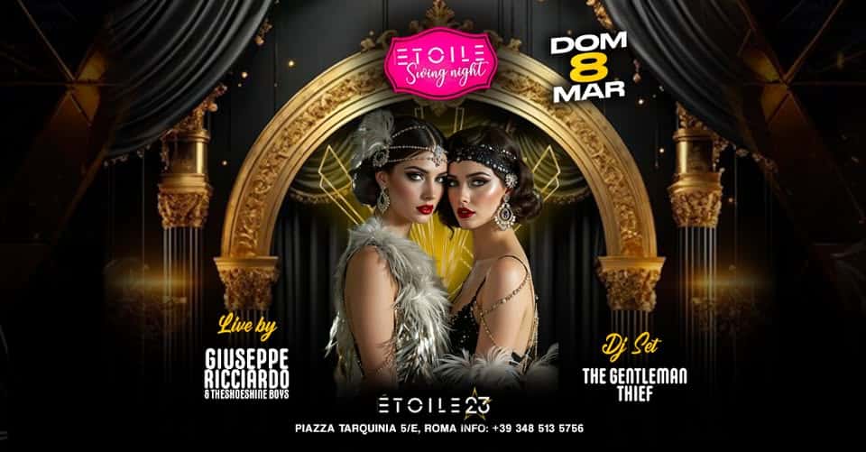 Etoile Swing Night 8 Marzo